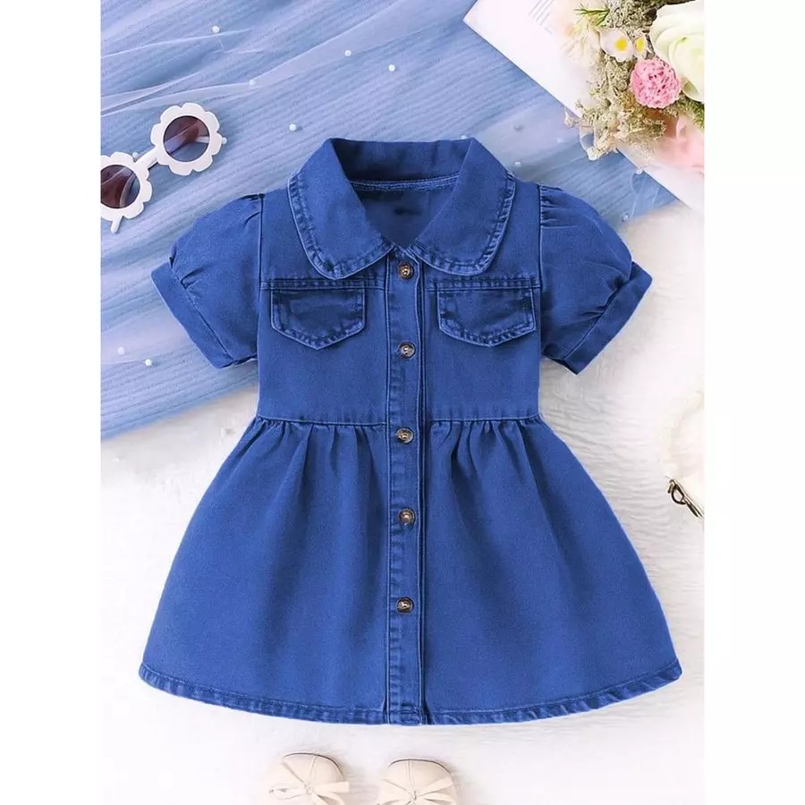 ANWA - DRESS ANAK KOREAN STYLE KEKINIAN